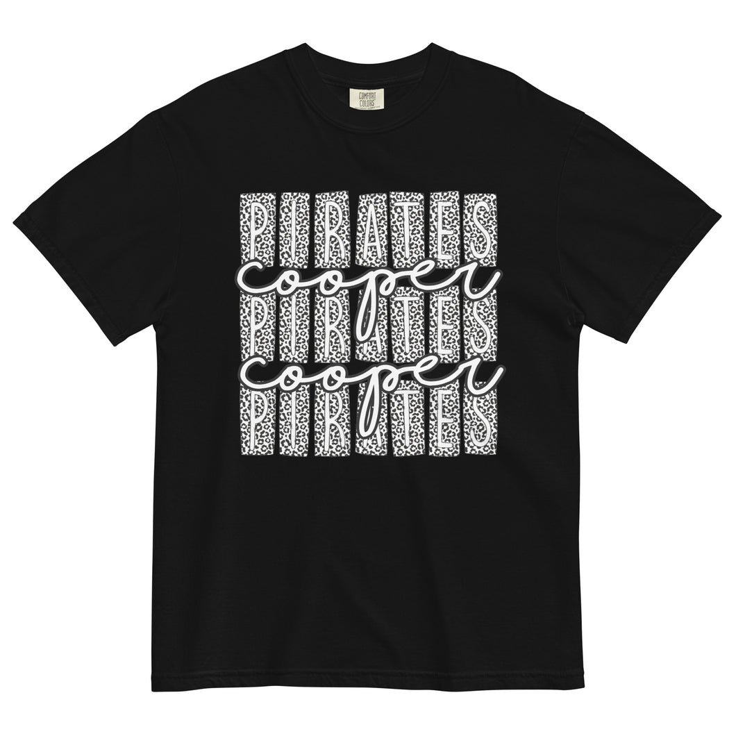 Block Cooper Pirates Comfort Colors  garment-dyed heavyweight t-shirt