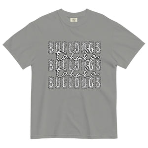 Block Tahoka Bulldogs Comfort Colors garment-dyed heavyweight t-shirt