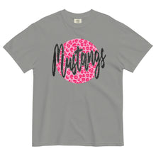 Load image into Gallery viewer, Mustangs Leopard Pink Comfort Colors  garment-dyed heavyweight t-shirt
