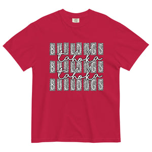 Block Tahoka Bulldogs Comfort Colors garment-dyed heavyweight t-shirt