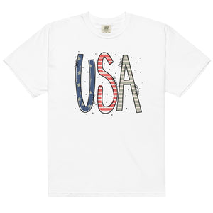 Tall USA Comfort Colors garment-dyed heavyweight t-shirt