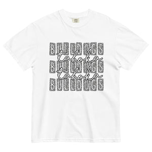 Block Tahoka Bulldogs Comfort Colors garment-dyed heavyweight t-shirt
