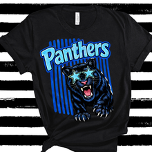 Load image into Gallery viewer, Panthers or Tigers Stripe Tee
