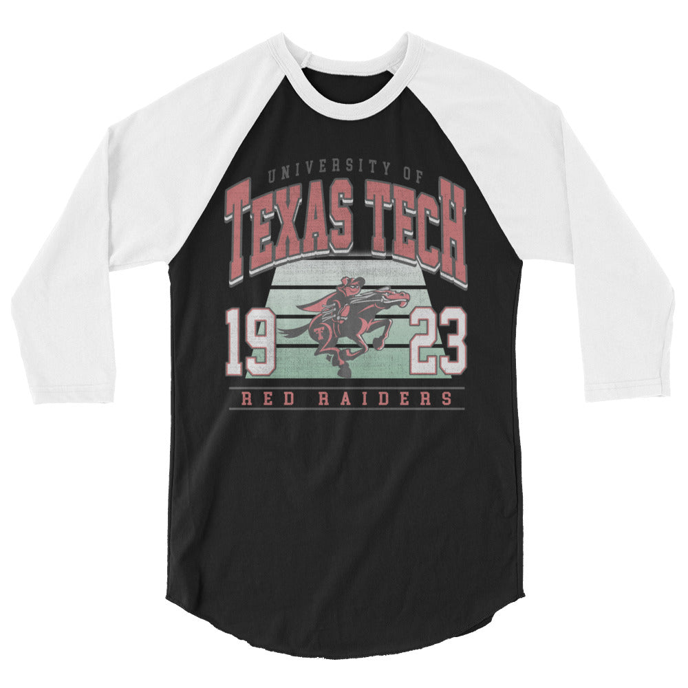 Vintage Texas Tech 3/4 sleeve raglan shirt