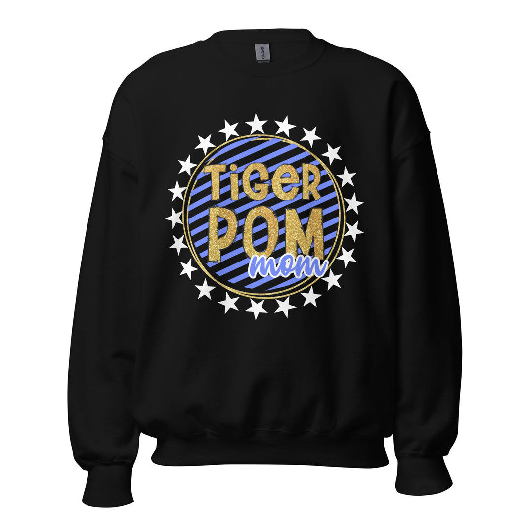 Tiger Pom Mom Unisex Sweatshirt