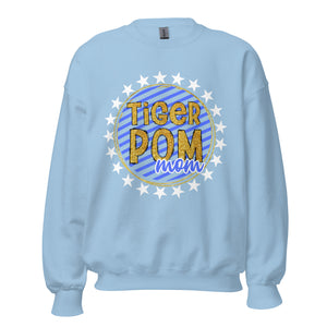 Tiger Pom Mom Unisex Sweatshirt