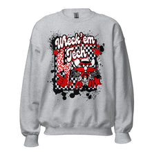 Load image into Gallery viewer, Wreck Em Retro Unisex Sweatshirt
