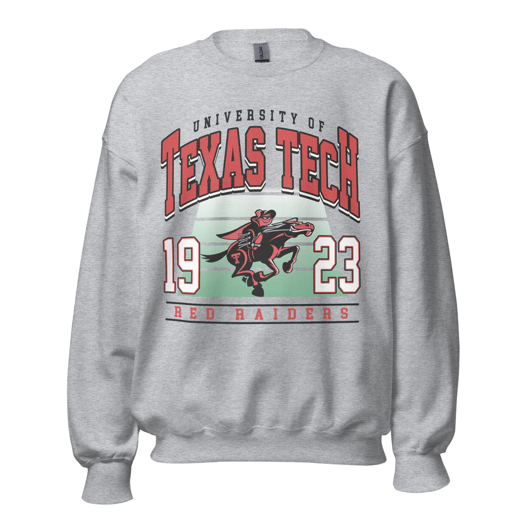 Vintage Red Raiders Unisex Sweatshirt