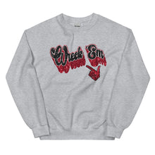 Load image into Gallery viewer, Faux Glitter Wreck Em Tech Unisex Sweatshirt
