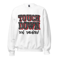 Load image into Gallery viewer, Touchdown Red Raiders Unisex Sweatshirt
