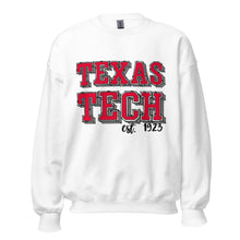 Load image into Gallery viewer, Texas Tech Est 1923 Unisex Sweatshirt
