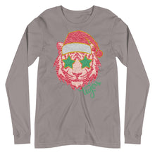 Load image into Gallery viewer, Christmas Tiger Unisex Long Sleeve Tee
