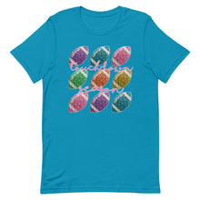 Load image into Gallery viewer, Faux Glitter Touchdown Season Girlie Unisex t-shirt
