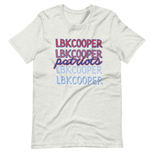 Load image into Gallery viewer, Lubbock Cooper Patriots Bella Canvas Unisex t-shirt
