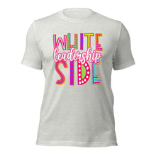 Load image into Gallery viewer, White Side Leadership Unisex t-shirt
