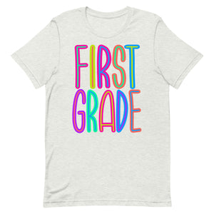 Neon First Grade Unisex t-shirt