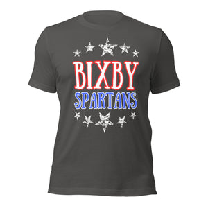 Bixby Spartans Stars Bella Canvas Unisex t-shirt