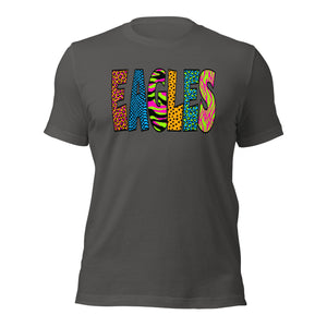 Wild Eagles Font Bella Canvas Unisex t-shirt