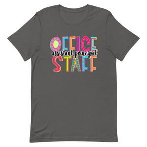 Assistant Principal colorful Unisex t-shirt