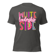 Load image into Gallery viewer, White Side Leadership Unisex t-shirt
