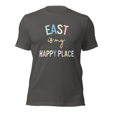 Load image into Gallery viewer, East is my happy place Unisex t-shirt
