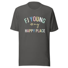 Load image into Gallery viewer, FJ Young is my happy place Unisex t-shirt

