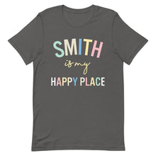 Load image into Gallery viewer, Smith is my happy place Unisex t-shirt
