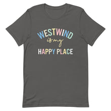 Load image into Gallery viewer, Westwind is my happy place Unisex t-shirt
