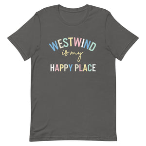 Westwind is my happy place Unisex t-shirt