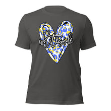 Load image into Gallery viewer, Whiteside Leopard Heart Unisex t-shirt
