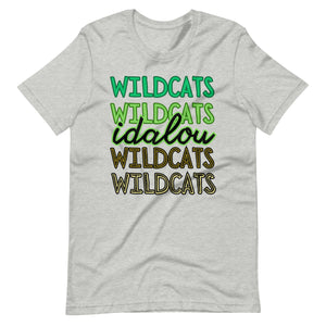 Wildcats Idalou Bella Canvas Unisex t-shirt