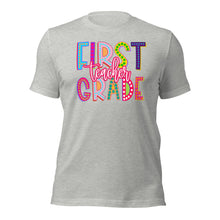 Load image into Gallery viewer, First Grade Teacher Bella Canvas Unisex t-shirt
