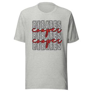Cooper Pirates Bella Canvas Unisex t-shirt