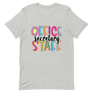 Secretary Colorful Unisex t-shirt