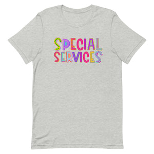 Special Services Colorful Unisex t-shirt