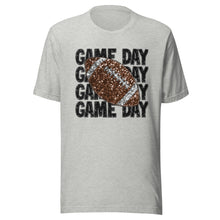 Load image into Gallery viewer, Faux Glitter Sequin Game Day Unisex t-shirt
