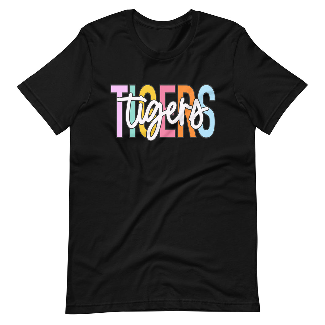 Colorful Tigers Bella Canvas Unisex t-shirt