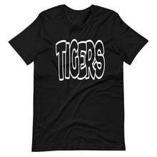 Load image into Gallery viewer, Tigers Bubble white font Unisex t-shirt
