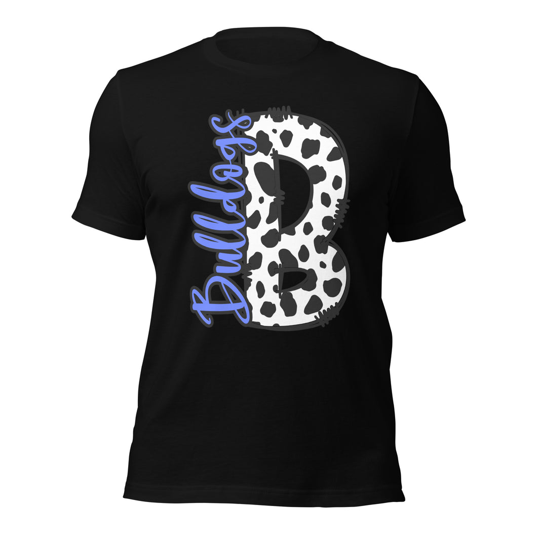 Tahoka Bulldogs Dalmation Bella Canvas Unisex t-shirt