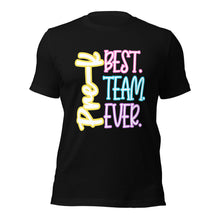 Load image into Gallery viewer, Pre-K Best Team Ever Bella Canvas Unisex t-shirt
