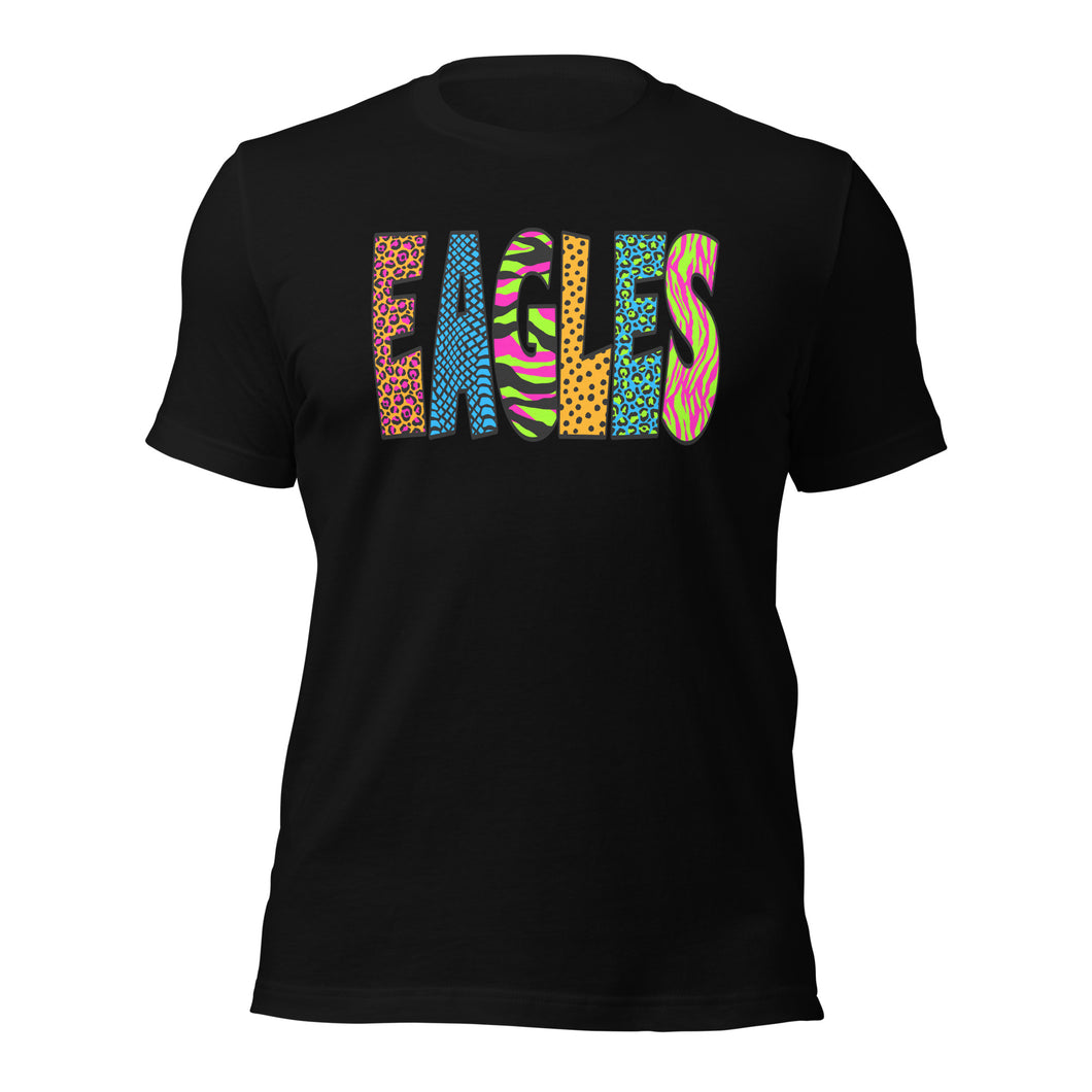 Wild Eagles Font Bella Canvas Unisex t-shirt