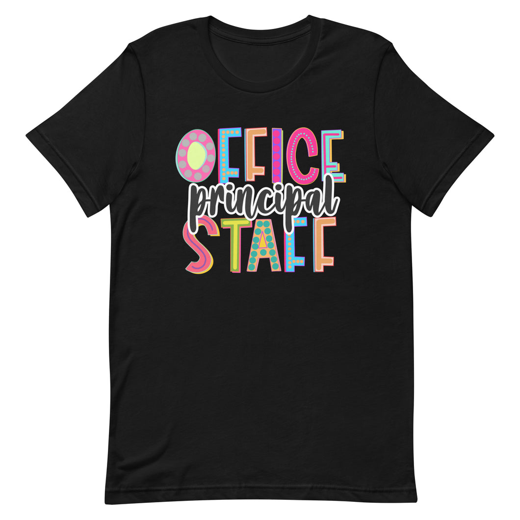 Principal Colorful Unisex t-shirt