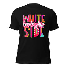 Load image into Gallery viewer, White Side Leadership Unisex t-shirt
