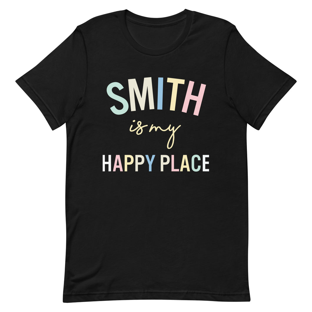 Smith is my happy place Unisex t-shirt