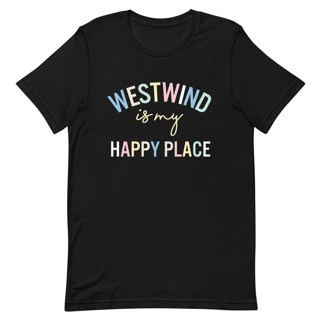 Westwind is my happy place Unisex t-shirt
