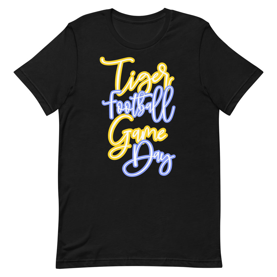 Tiger Football Game Day Unisex t-shirt