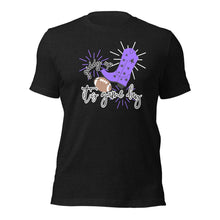 Load image into Gallery viewer, Giddy Up It&#39;s Game Day Purple Bella Canvas Unisex t-shirt
