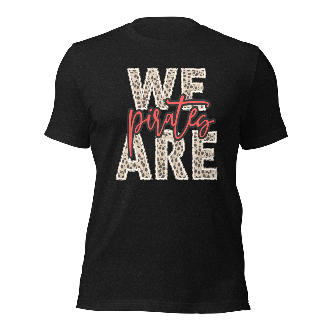 We are Pirates Leopard Bella Canvas Unisex t-shirt
