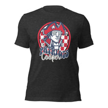 Load image into Gallery viewer, Cooper Patriots Round Mascot Unisex t-shirt
