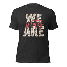 Load image into Gallery viewer, We are Pirates Leopard Bella Canvas Unisex t-shirt
